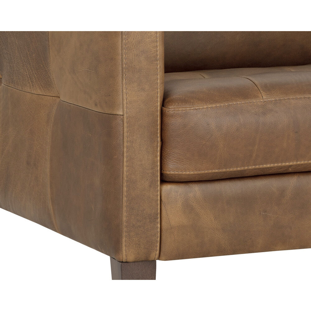 Karmelo Cognac Leather Armchair